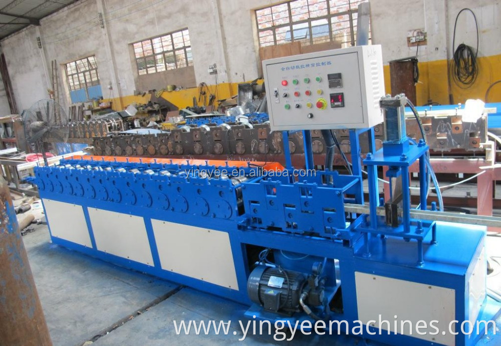 light keel roll forming machine/ceiling grid/light gauge machine/high quality PLC full automatic